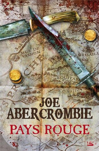 Couverture du livre « Pays rouge » de Joe Abercrombie aux éditions Bragelonne