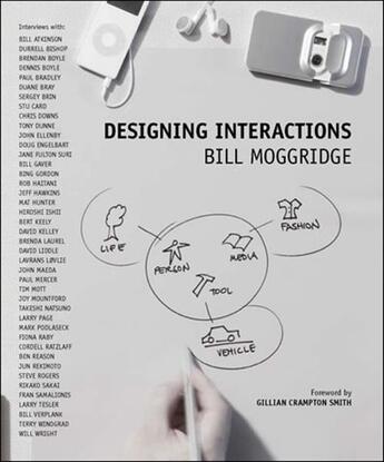 Couverture du livre « Designing interactions » de Bill Moggridge aux éditions Mit Press