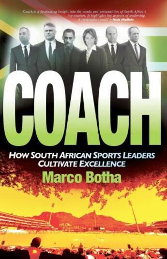 Couverture du livre « Coach » de Botha Marco aux éditions Ball Jonathan Publishing Digital