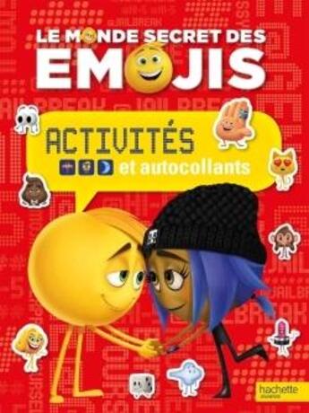 Couverture du livre « Emoji Movie ; activités et autocollants » de  aux éditions Hachette Jeunesse