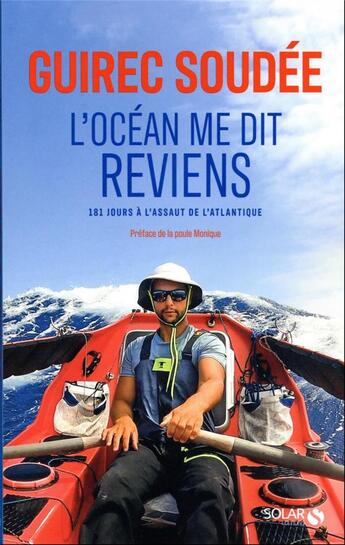 Couverture du livre « L'océan me dit reviens » de Guirec Soudee aux éditions Solar