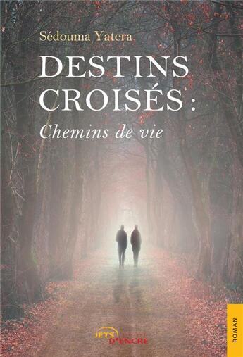 Couverture du livre « Destins croisés : chemins de vie » de Sedouma Yatera aux éditions Jets D'encre