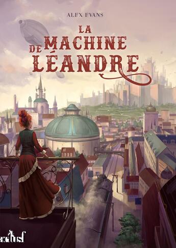 Couverture du livre « La machine de Léandre » de Evans Alex aux éditions Actusf