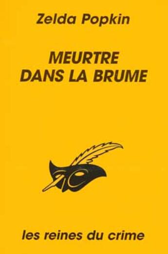 Couverture du livre « Meurtre Dans La Brume » de Zelda Popkin aux éditions Editions Du Masque