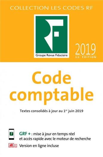 Couverture du livre « Code comptable 2020 » de Les Specialistes Du aux éditions Revue Fiduciaire