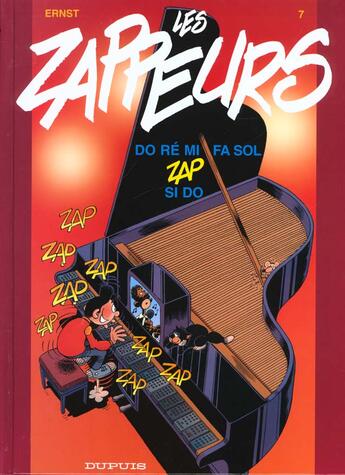 Couverture du livre « Les zappeurs Tome 7 ; do re mi fa sol zap si do » de Ernst aux éditions Dupuis