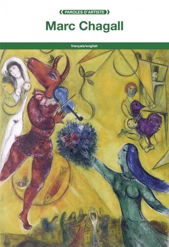 Couverture du livre « Marc Chagall » de Marc Chagall aux éditions Fage