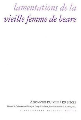 Couverture du livre « Lamentations de la vieille femme de beare » de  aux éditions Escampette