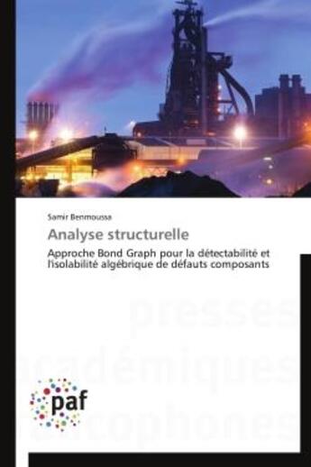 Couverture du livre « Analyse structurelle » de Samir Benmoussa aux éditions Presses Academiques Francophones