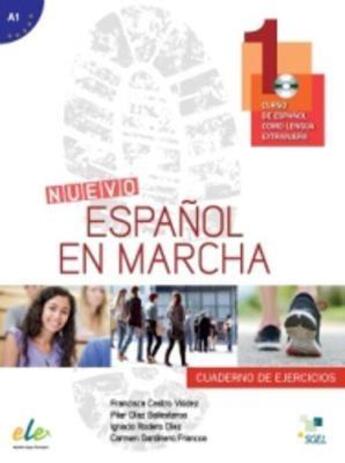 Couverture du livre « Nuevo espanol en marcha 1 ejercicios+cd » de  aux éditions Sgel