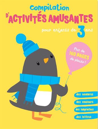 Couverture du livre « Compilation d'activités amusantes pour enfants de 3 ans » de  aux éditions Yoyo Books