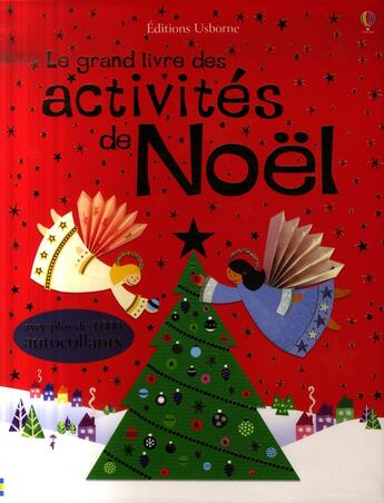 Couverture du livre « Grand livre activites de noel » de Watt/Gilpin/Allman aux éditions Usborne