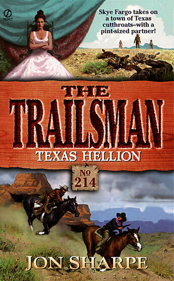 Couverture du livre « Trailsman 214: Texas Hellion » de Sharpe Jon aux éditions Penguin Group Us