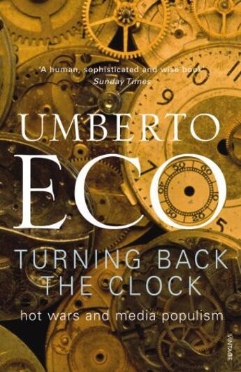 Couverture du livre « Turning Back The Clock » de Umberto Eco aux éditions Random House Digital