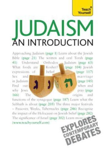 Couverture du livre « Judaism - An Introduction: Teach Yourself » de Hoffman C M aux éditions Hodder Education Digital