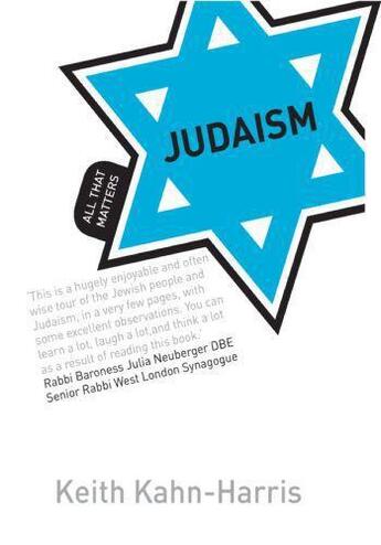 Couverture du livre « Judaism: All That Matters » de Kahn-Harris Keith aux éditions Epagine