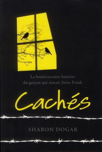 Couverture du livre « Cachés » de Sharon Dogar aux éditions Gallimard-jeunesse