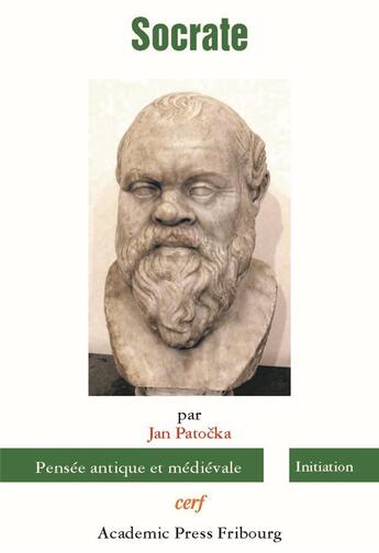 Couverture du livre « Socrate » de Jan Patocka aux éditions Cerf