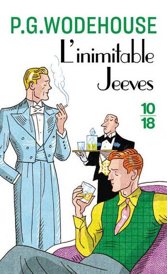 Couverture du livre « L'inimitable jeeves » de Wodehouse P.G. aux éditions 10/18