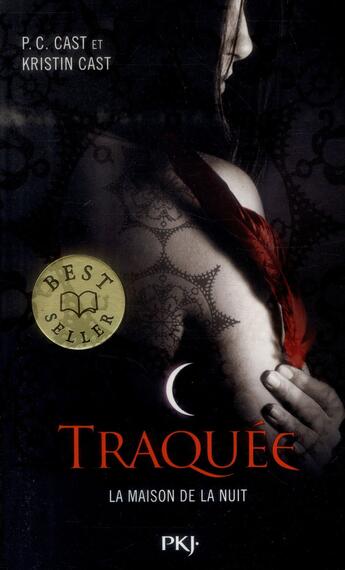 Couverture du livre « La maison de la nuit Tome 5 : traquée » de Kristin Cast et Phyllis C. Cast aux éditions Pocket Jeunesse