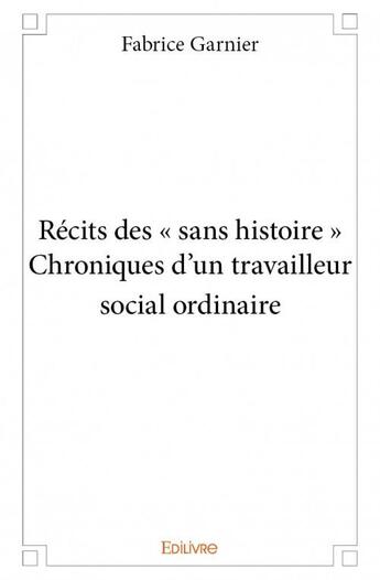 Couverture du livre « Recits des 