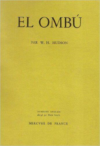 Couverture du livre « El ombu » de Hudson William H. aux éditions Mercure De France