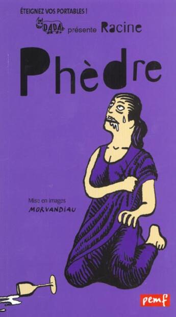 Couverture du livre « Phèdre » de Racine aux éditions Pemf