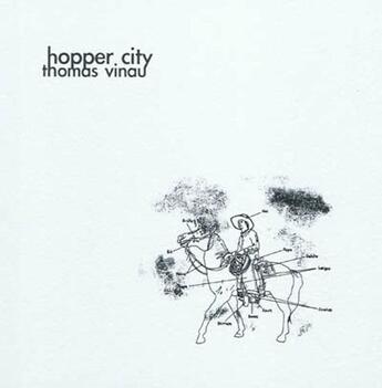 Couverture du livre « Hopper city » de Thomas Vinau aux éditions Nuit Myrtide