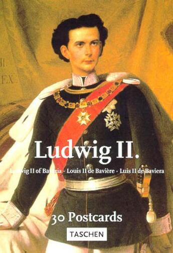 Couverture du livre « Pk Ludwig Ii » de Postcardbook aux éditions Taschen