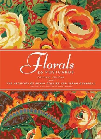 Couverture du livre « 30 postcards collier campbell floral » de Campbell aux éditions Ilex