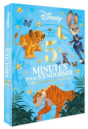 Couverture du livre « 5 minutes pour s'endormir : Le Roi Lion » de Disney aux éditions Disney Hachette