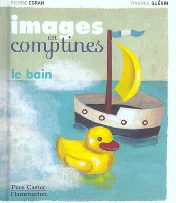 Couverture du livre « Bain (le) - images en comptines » de Pierre Coran aux éditions Pere Castor