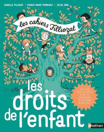 Couverture du livre « Les cahiers Filliozat : les droits de l'enfant » de Isabelle Filliozat et Zelda Zonk et France Marie Perreault aux éditions Nathan