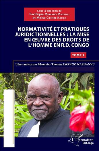 Couverture du livre « Normativité et pratique juridictionnelles: la mise en oeuvre des droits de l'homme en R. D. congo t.2 » de Moise Cifende Kaciko et Pacifique Muhindo Magadju aux éditions L'harmattan