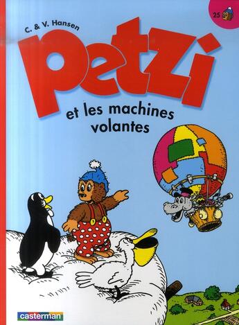 Couverture du livre « Petzi Tome 25 » de Hansen aux éditions Casterman