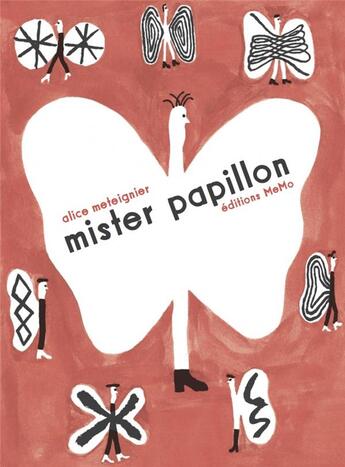 Couverture du livre « Mister papillon » de Alice Meteignier aux éditions Memo