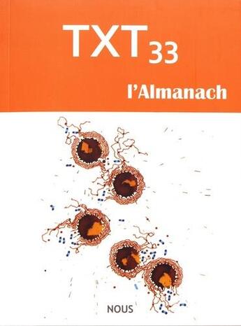 Couverture du livre « L'almanach » de Revue Collectif aux éditions Nous