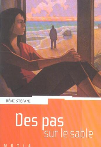 Couverture du livre « Des pas sur le sable » de Stefani-R aux éditions Rageot