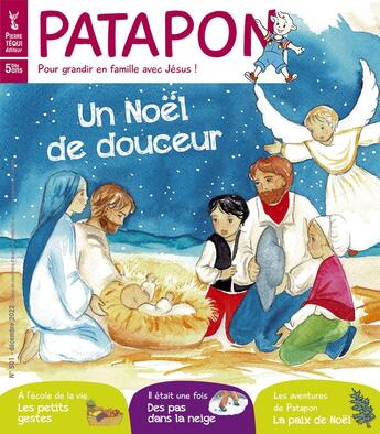 Couverture du livre « Patapon decembre 2022 n 501 - un noel de douceur - edition illustree » de  aux éditions Tequi