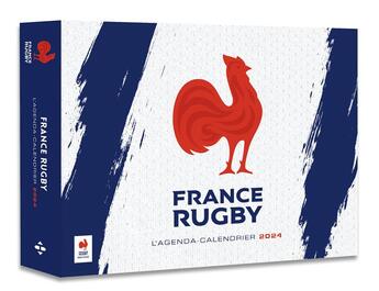 Couverture du livre « 52 semaines officiel du xv de france » de Ffr aux éditions Hugo Image