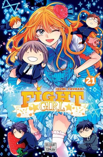 Couverture du livre « Fight girl Tome 21 » de Izumi Tsubaki aux éditions Delcourt