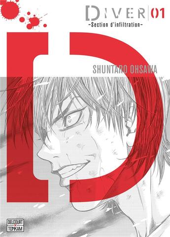 Couverture du livre « Diver ; section d'infiltration Tome 1 » de Shuntarou Ohsawa aux éditions Delcourt