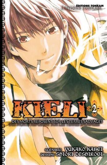 Couverture du livre « Kieli Tome 2 ; des morts reposent sur les terres sauvages » de Teshirogi-S+Ohta-T aux éditions Delcourt