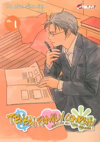 Couverture du livre « Tensai Family Company T01 » de Ninomiya T aux éditions Kaze