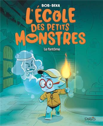 Couverture du livre « L'école des petits monstres Tome 3 : Le fantôme » de Bob et Beka aux éditions Dupuis