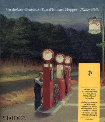 Couverture du livre « Un théâtre silencieux : l'art d'Edward Hopper » de Walter Wells aux éditions Phaidon