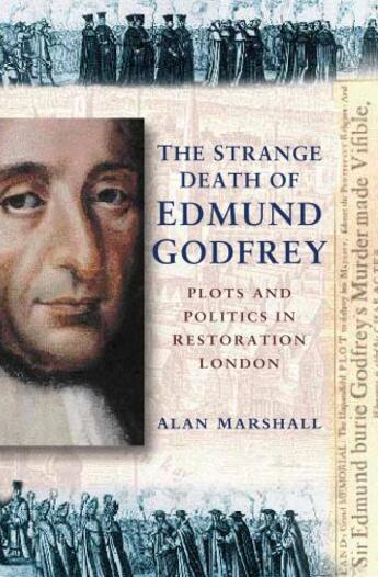 Couverture du livre « The Strange Death of Edmund Godfrey » de Marshall Alan aux éditions Epagine