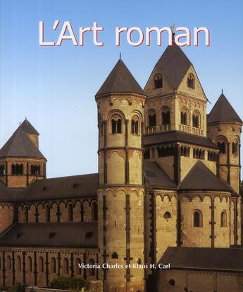 Couverture du livre « L'Art roman » de Victoria Charles aux éditions Parkstone International