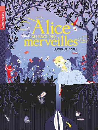 Couverture du livre « Alice au pays des merveilles » de Lewis Carroll aux éditions Pere Castor