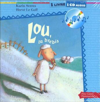 Couverture du livre « Lou, la brebis + cd audio - illustrations, couleur » de Karin Serres aux éditions Pere Castor